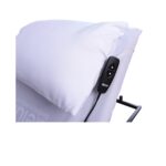 Deluxe Bed Backrest White Cotton Fitted Sheet pillow cover 1000